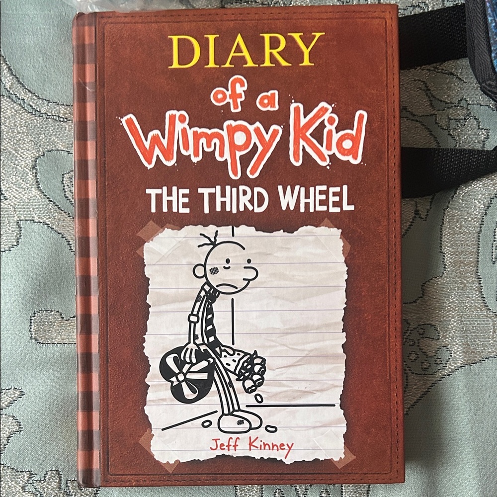 Diary of a Wimpy Kid: The Third Wheel - Brown Hardcover Kids Book